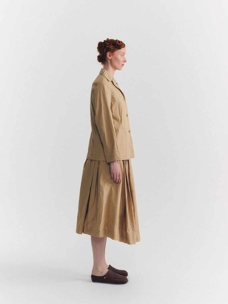 ANNABELLE JACKET - TOUGH POPLIN - BEIGE 3