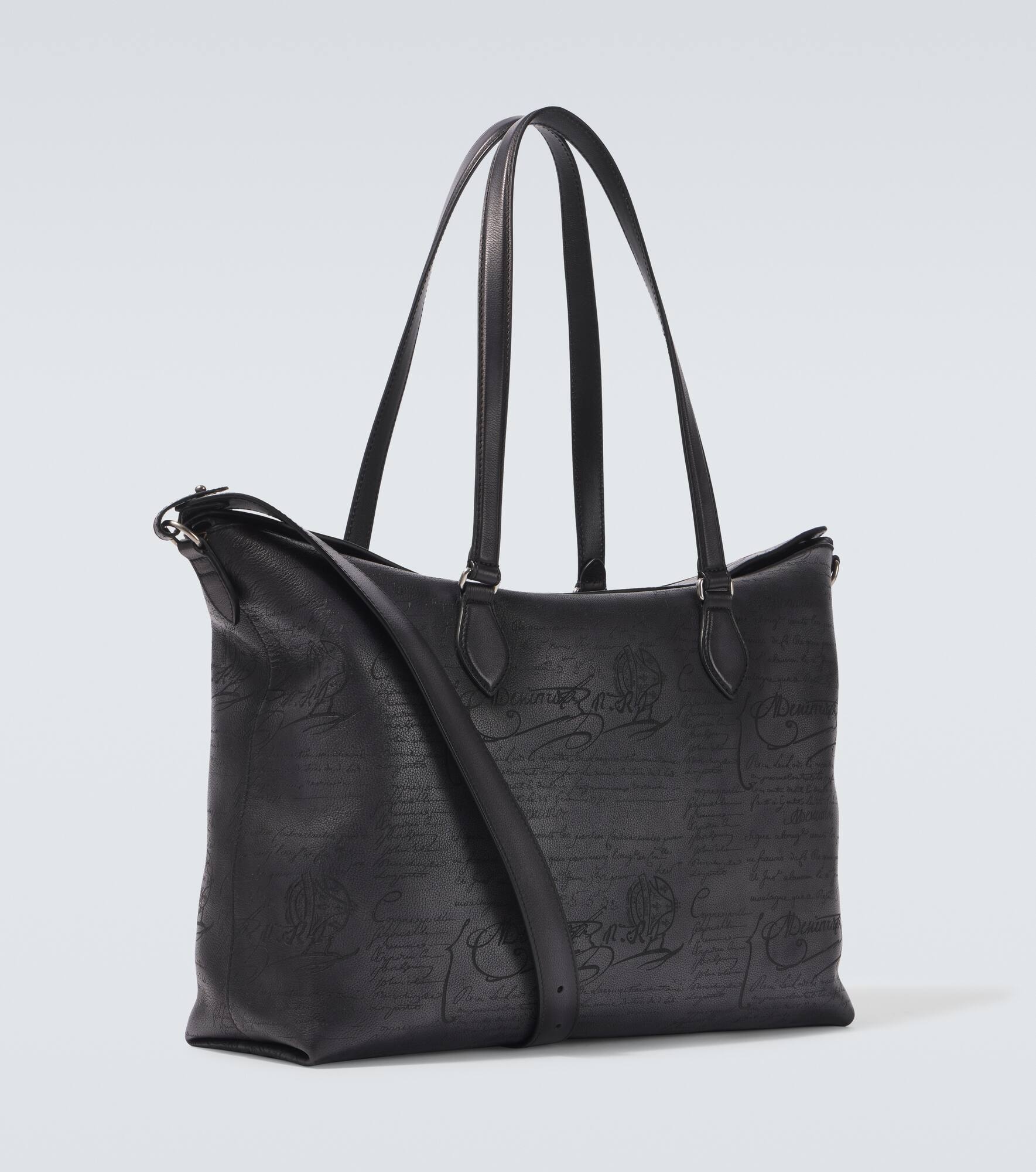 Late Hour Scritto leather tote bag - 5