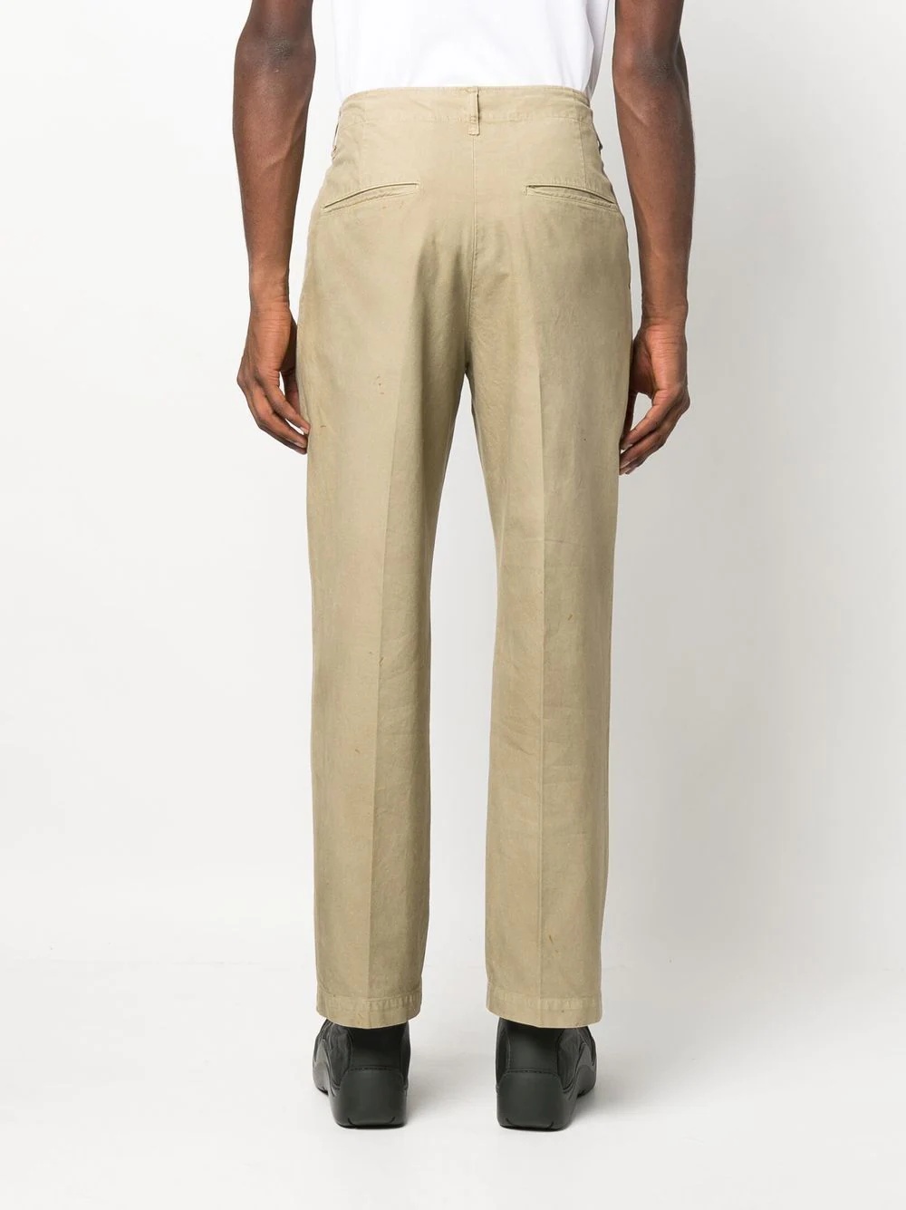 mid-rise chino trousers - 4