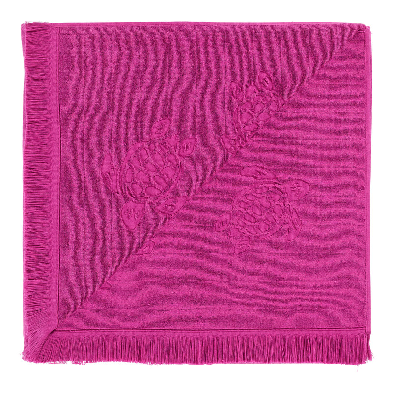 Vilebrequin Beach Fouta in Organic Cotton Turtles Jacquard outlook