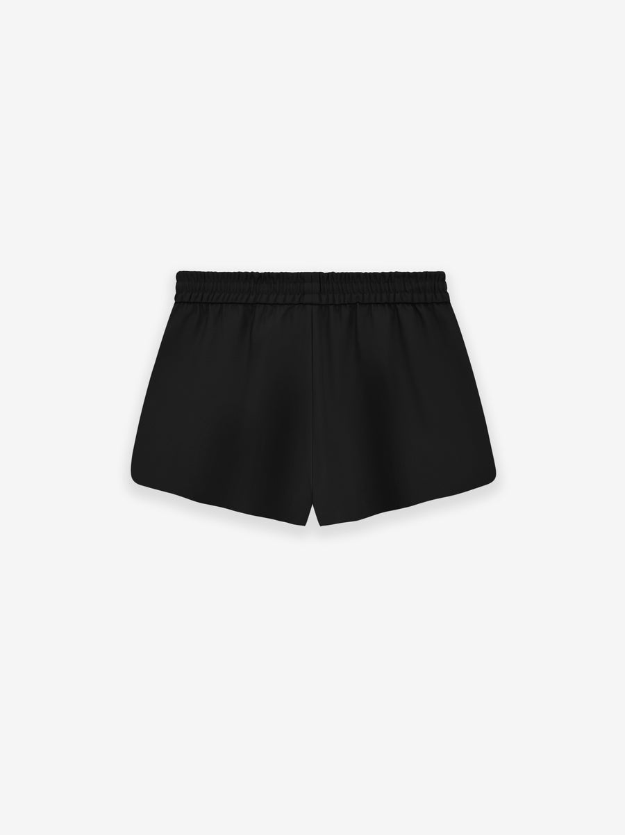 Wool Gabardine Running Short - 2