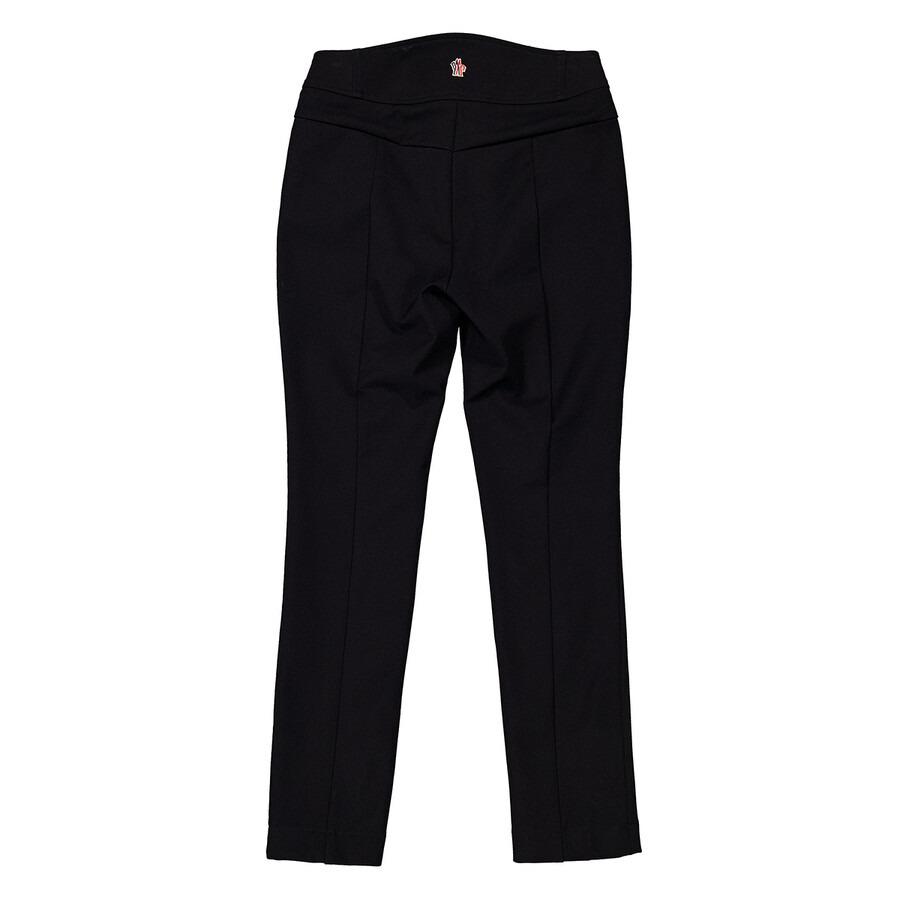 Moncler Black Fitted Tech-Twill Ski Trousers, Brand Size 42 ( US Size 4 ) - 7