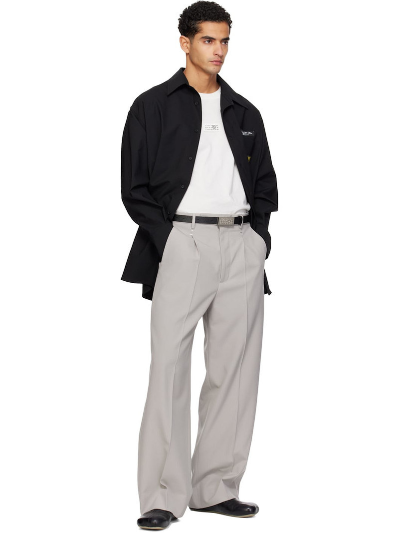 MM6 Maison Margiela Black Numeric Belt outlook