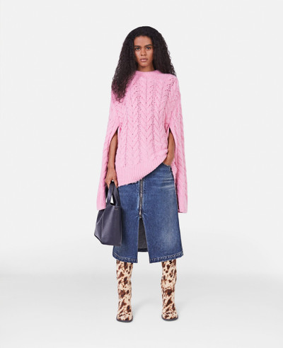 Stella McCartney Cable Knit Cape Jumper outlook