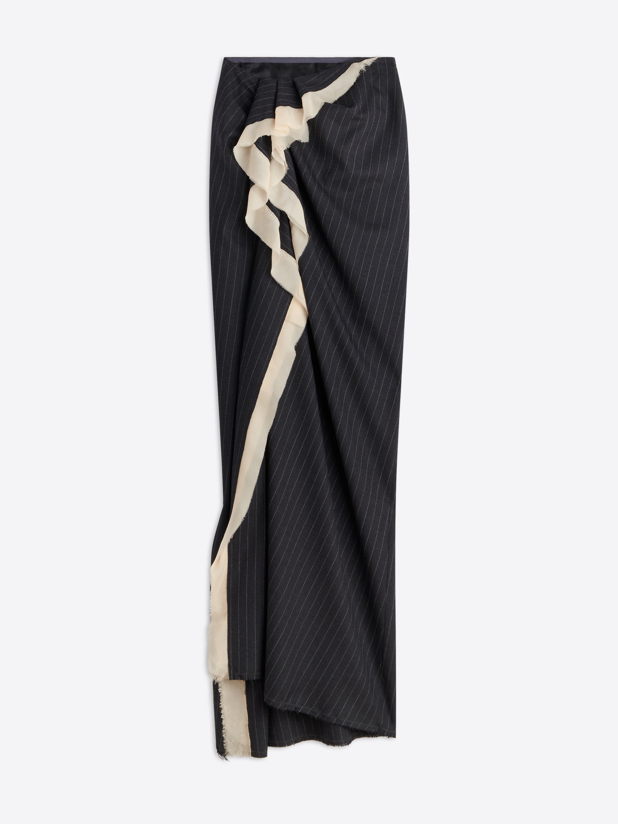 LONG DRAPED SKIRT - 1