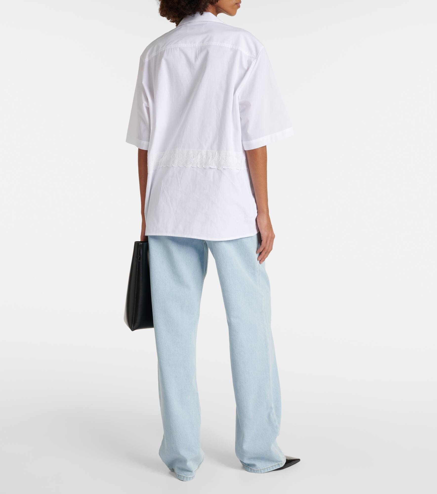 Regenerated Household cotton bowling shirt - 3