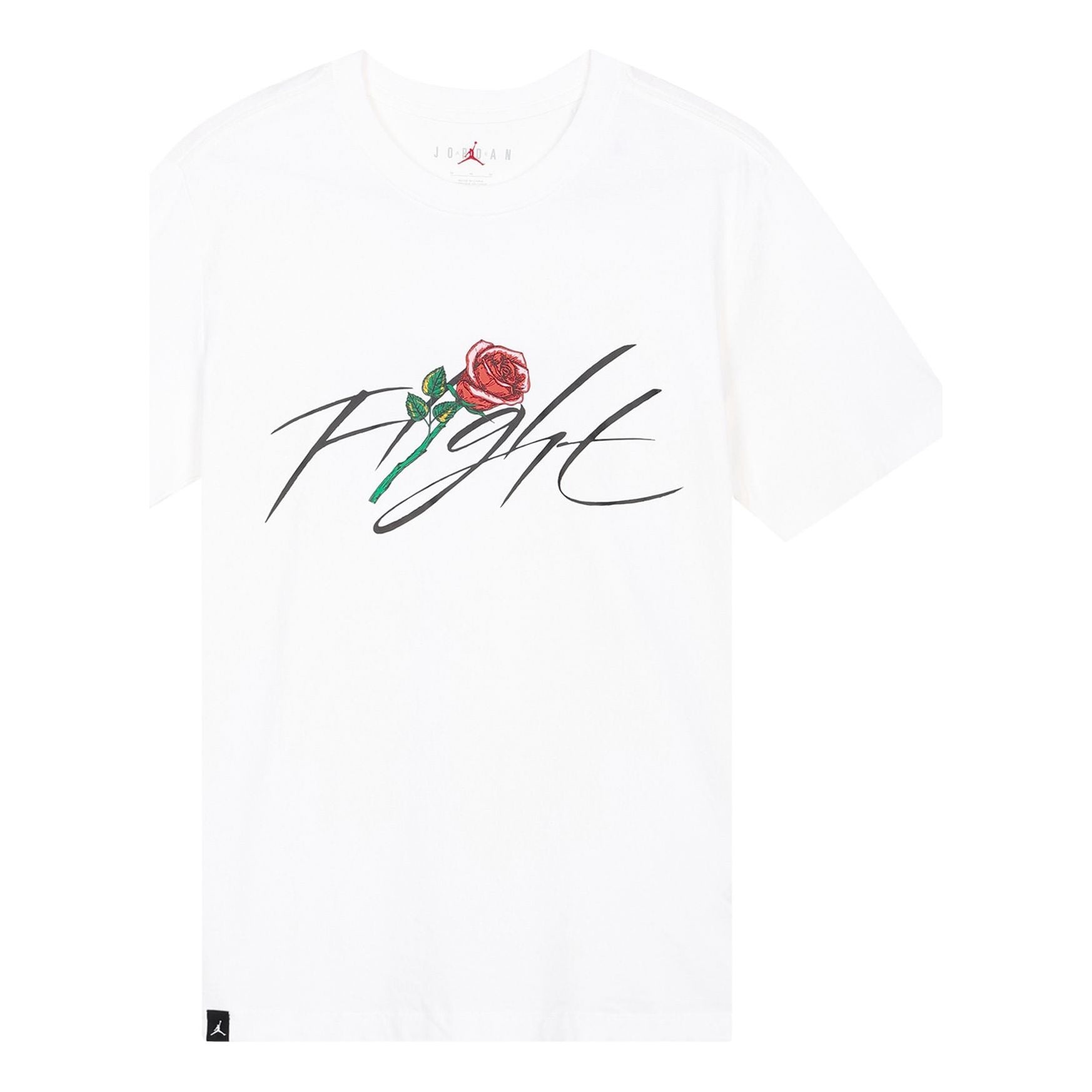 Air Jordan Flight Rose T-Shirt 'White' DQ7391-100 - 1