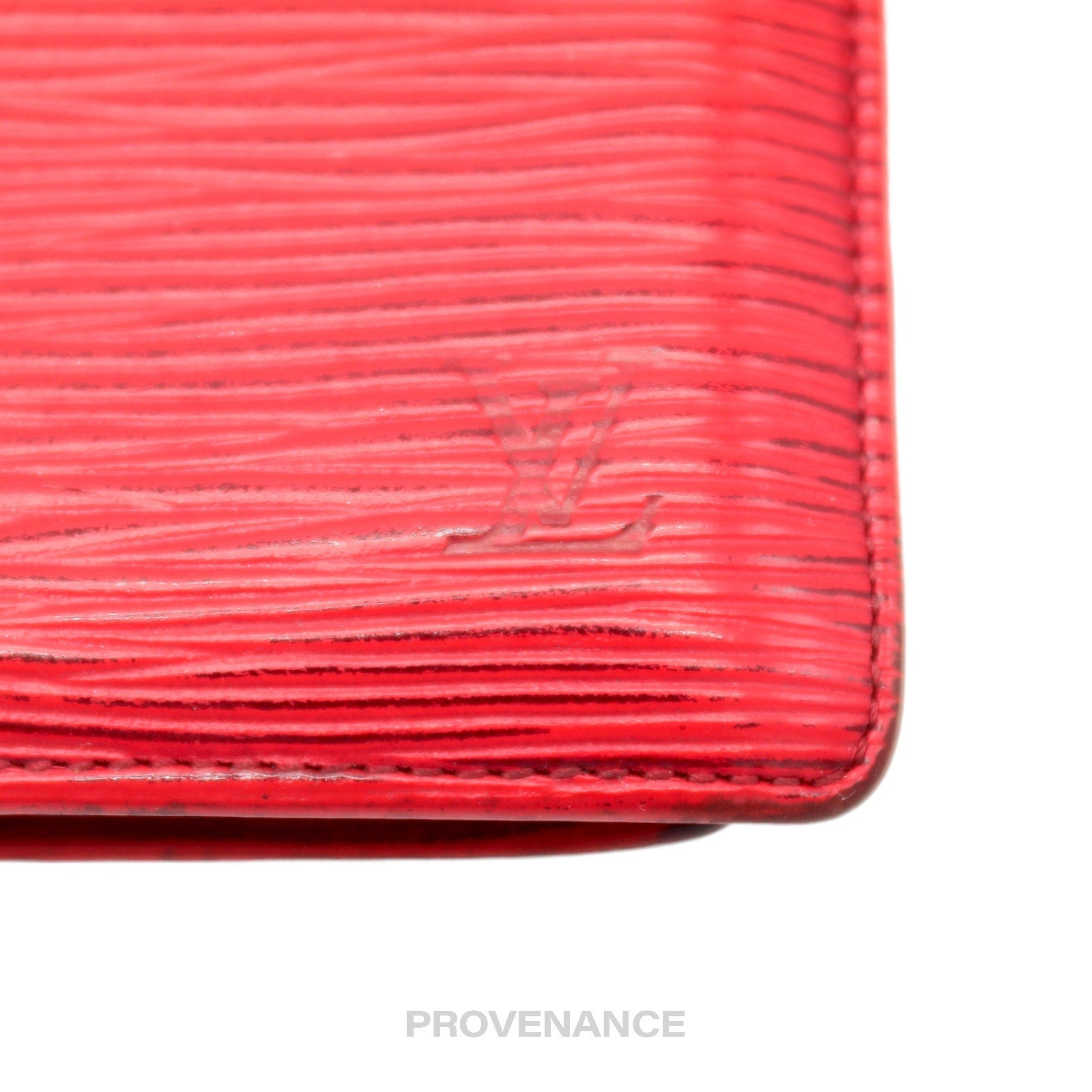 Louis Vuitton Marco Wallet - Red Epi Leather - 5