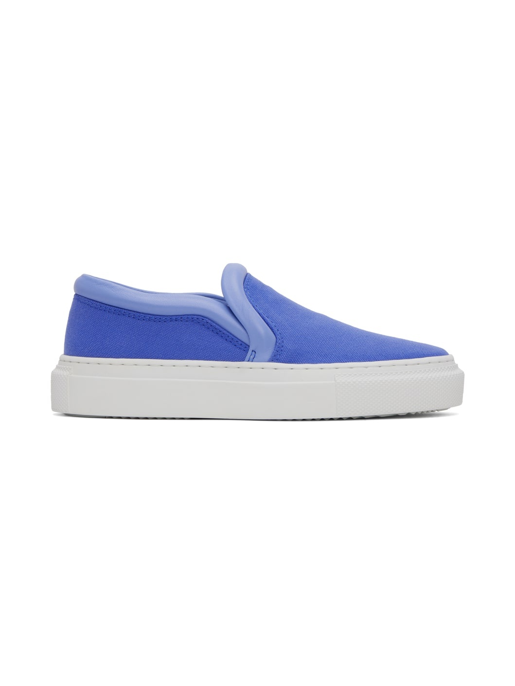 Blue Bumper-Tube Slip-On Sneakers - 1