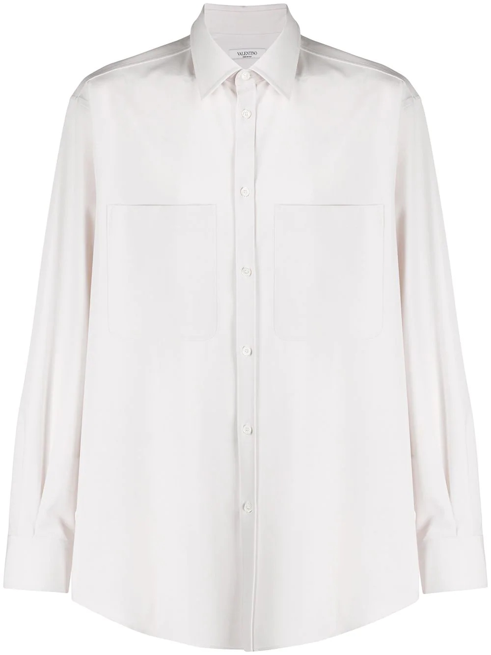 long-sleeve button-up shirt - 1