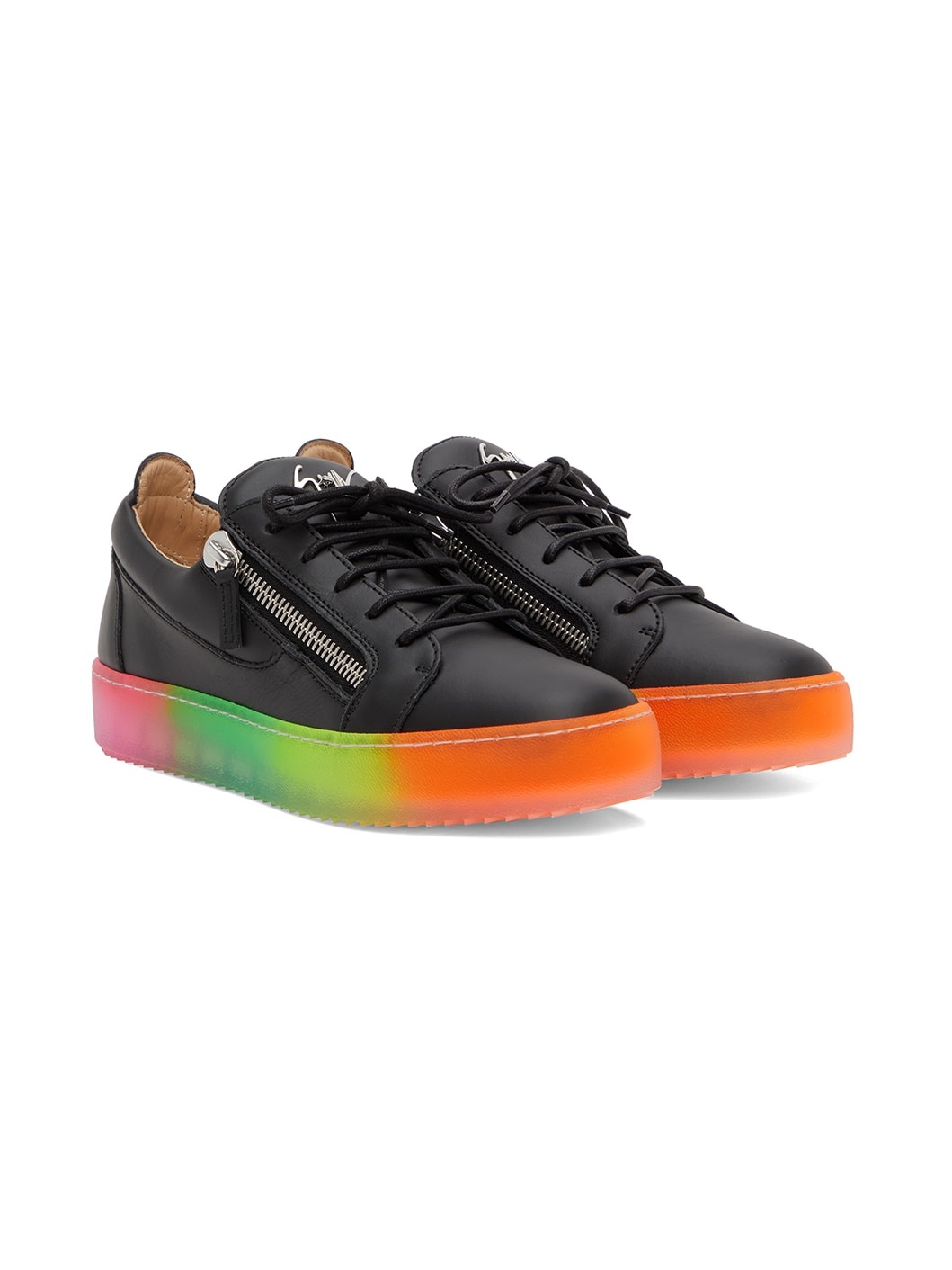 Black Frankie Sneakers - 4