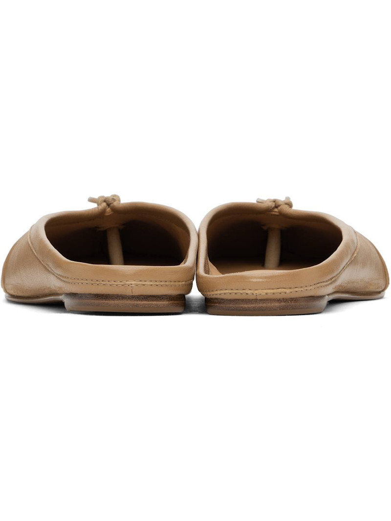 Brown Tabi Ballerina Flats 2