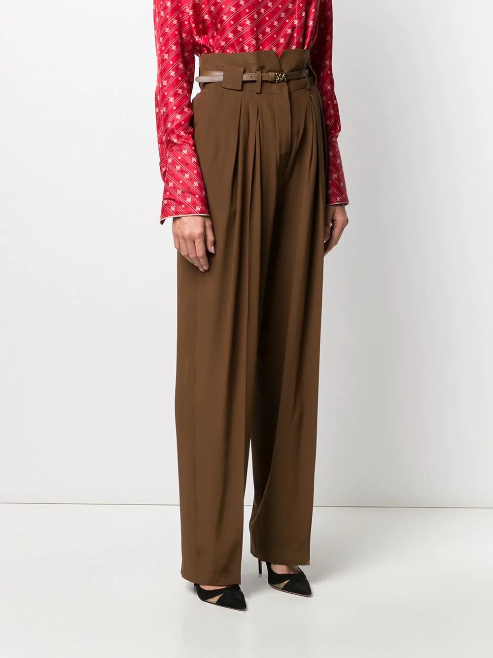 high rise darted trousers - 3