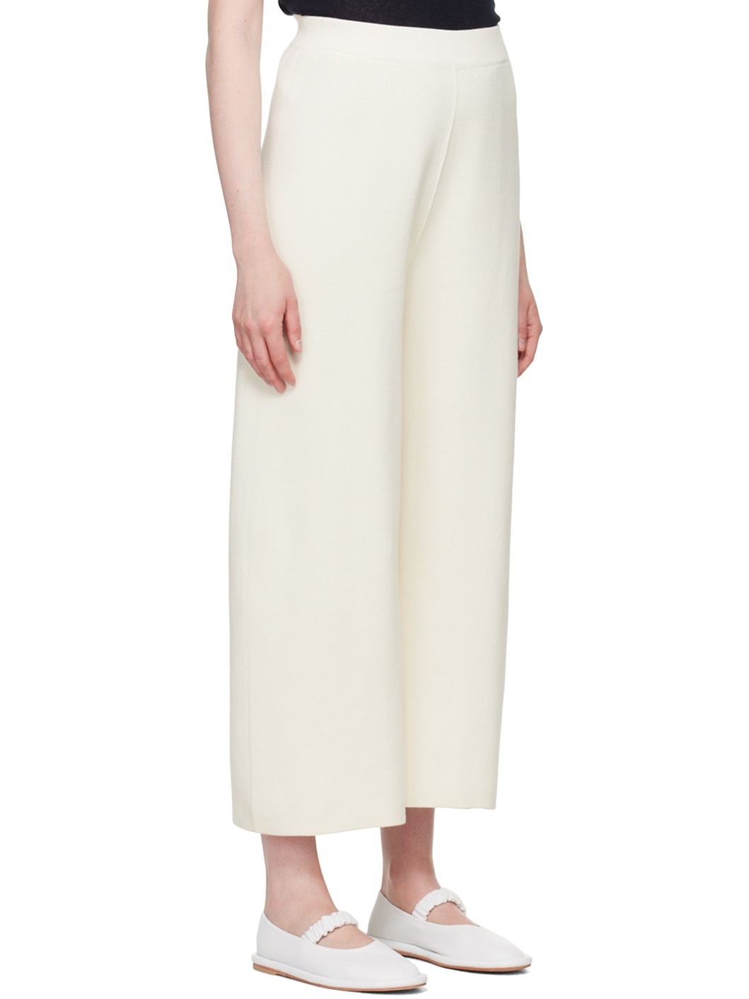 Off-White Wide-Leg Lounge Pants - 2