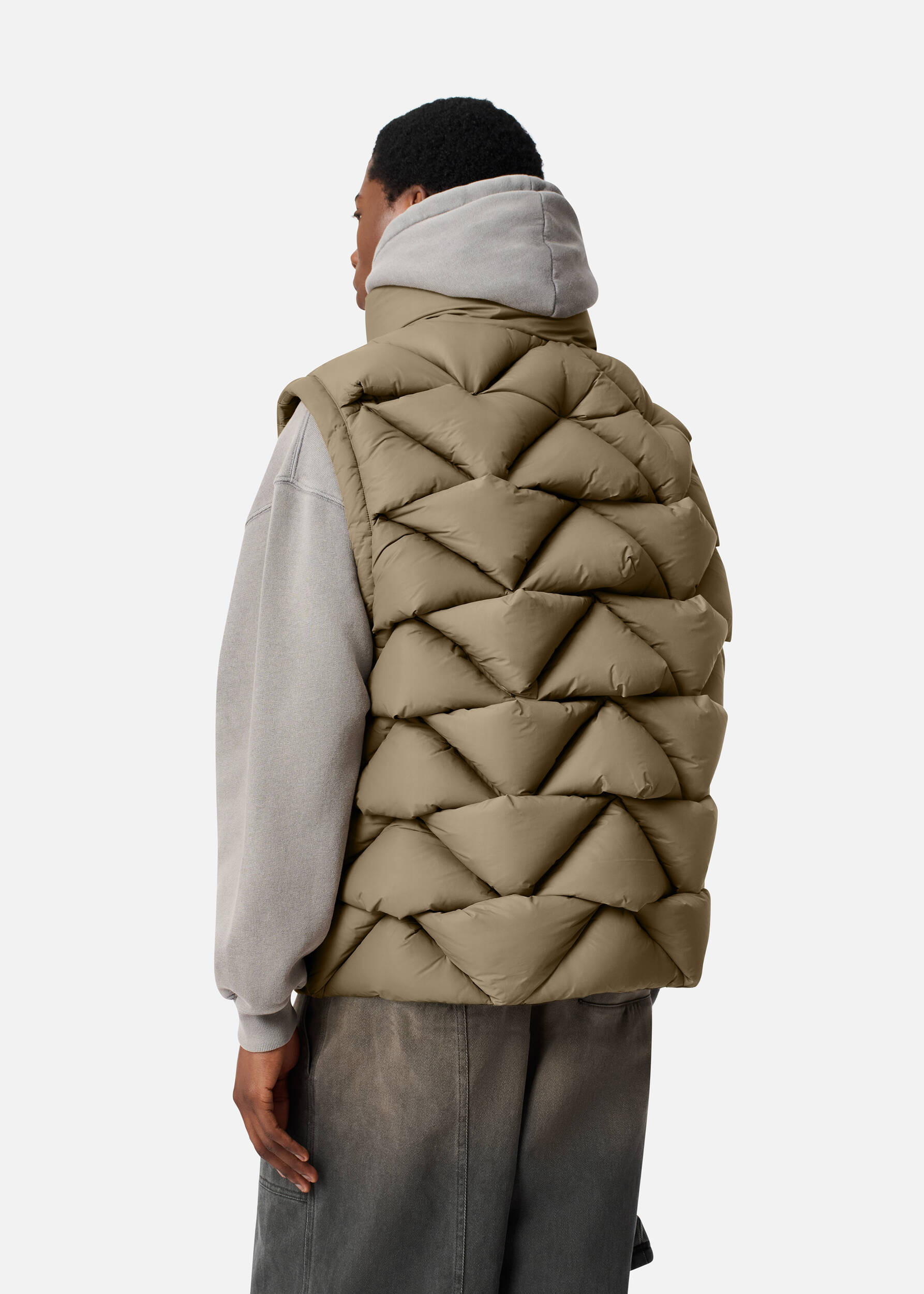 Knit Puffer Vest - 3