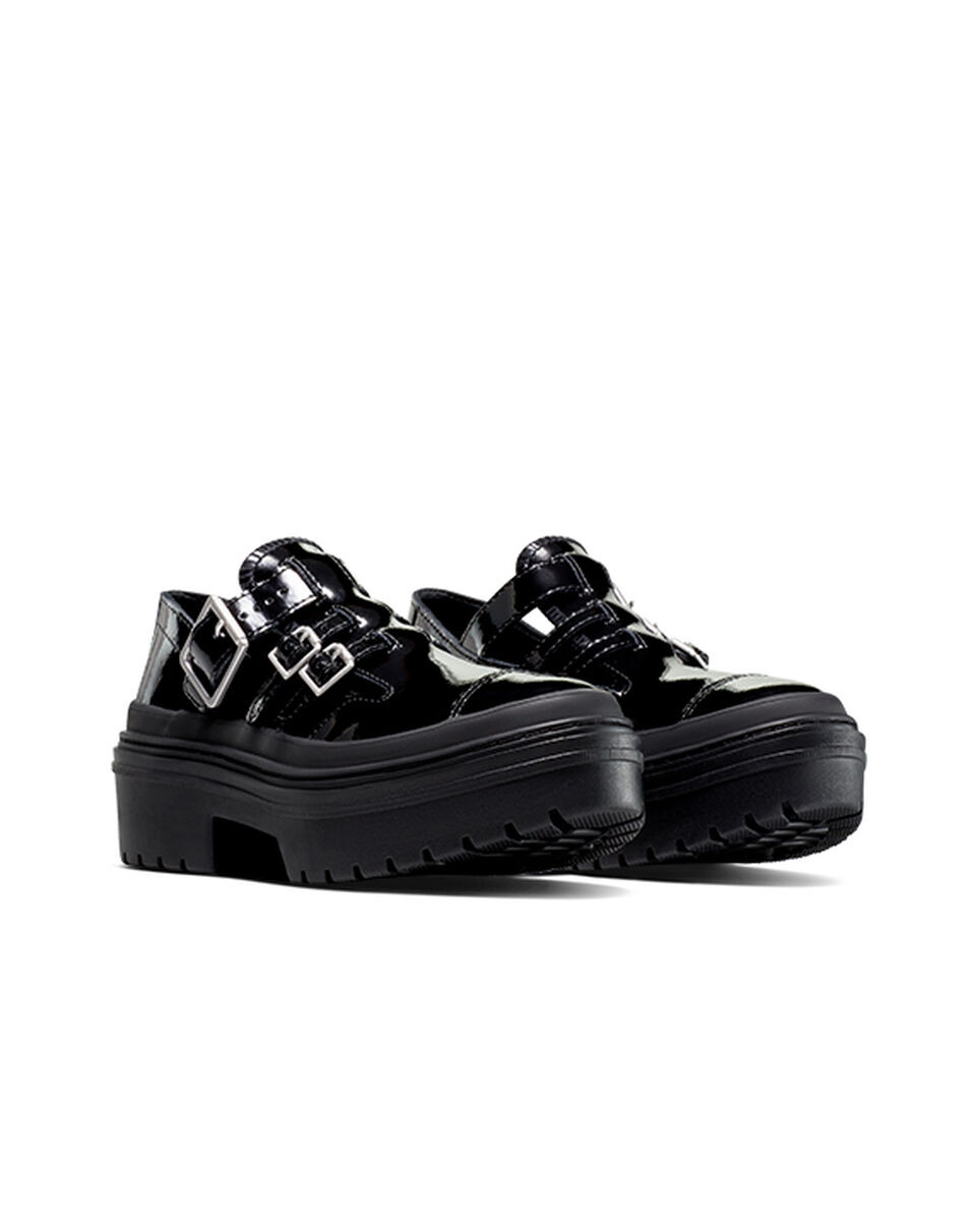 Chuck Taylor All Star Lugged Heel Mary Jane Platform Patent Leather - 5