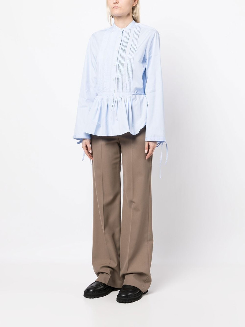 peplum button-up shirt 3