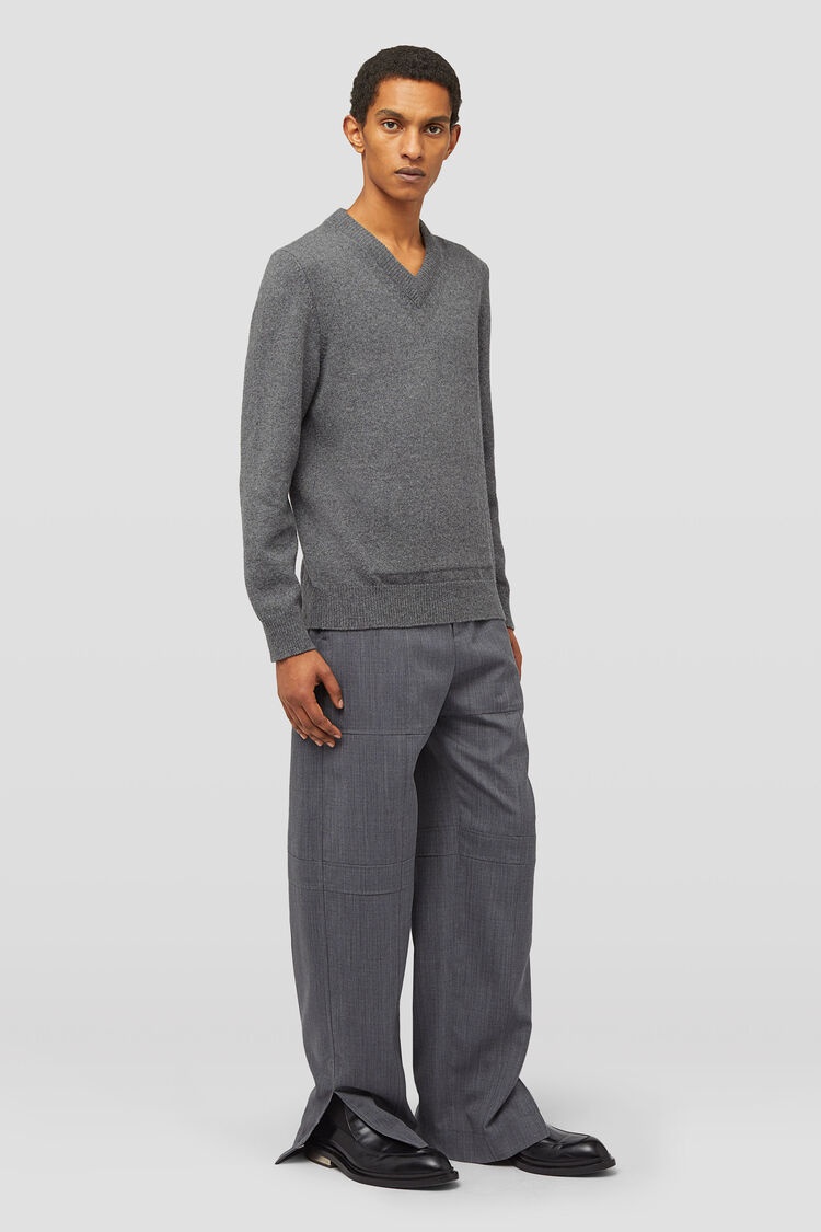 V-Neck Sweater - 3