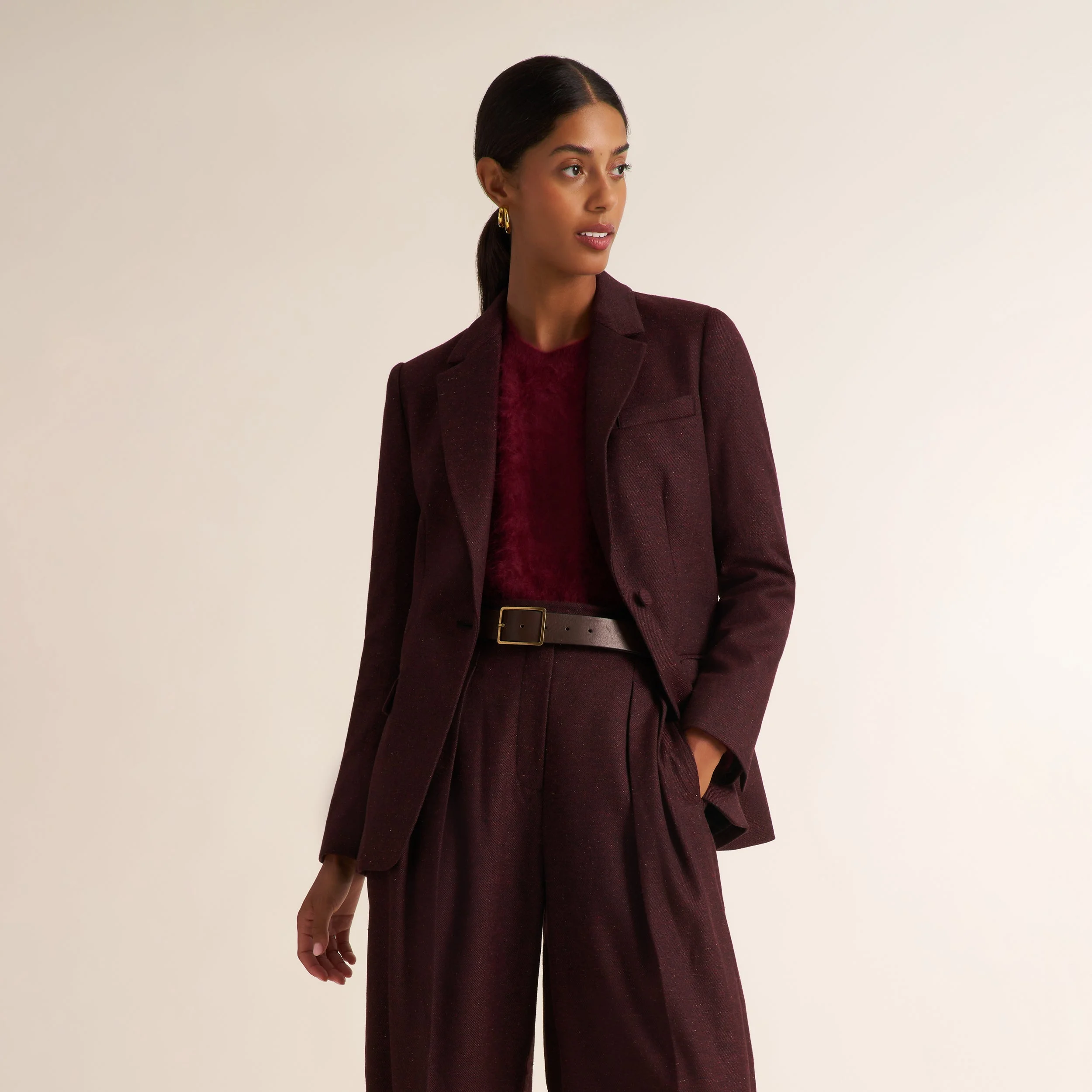 Yiyan The Executive Blazer - Heritage Tweed - 1