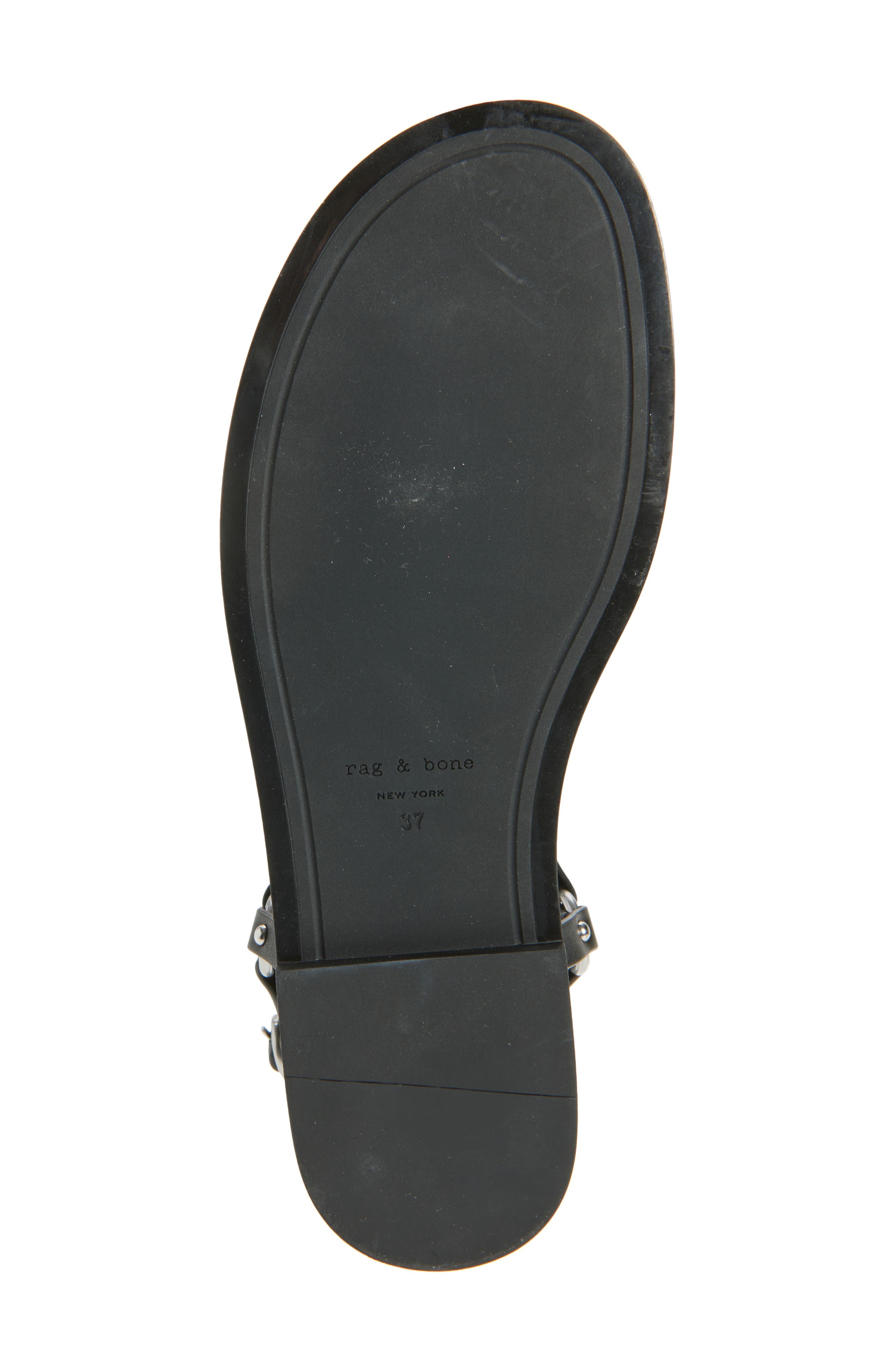 rag & bone Geo Sandal in Black at Nordstrom - 6