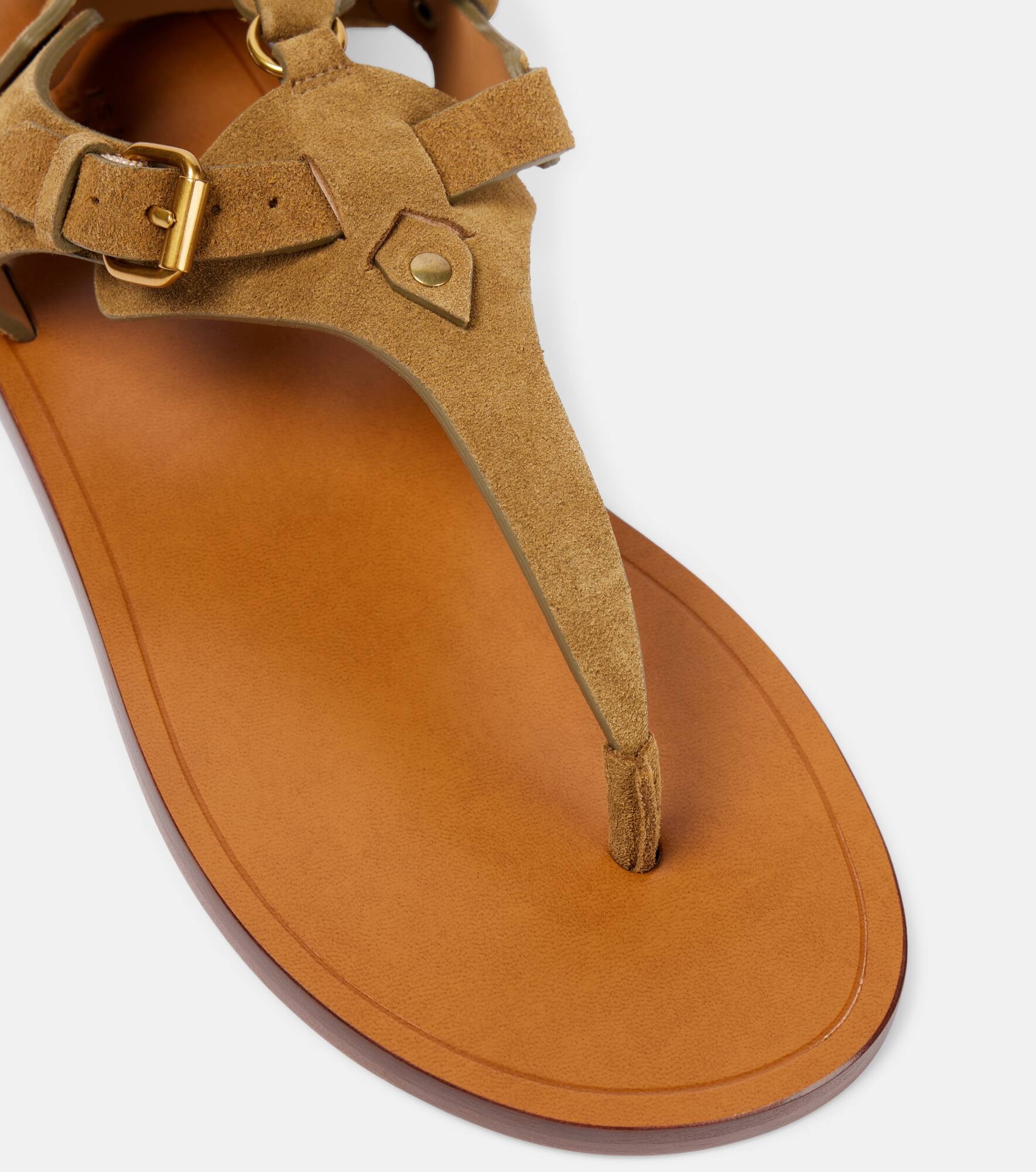 Nensi suede gladiator sandals - 5