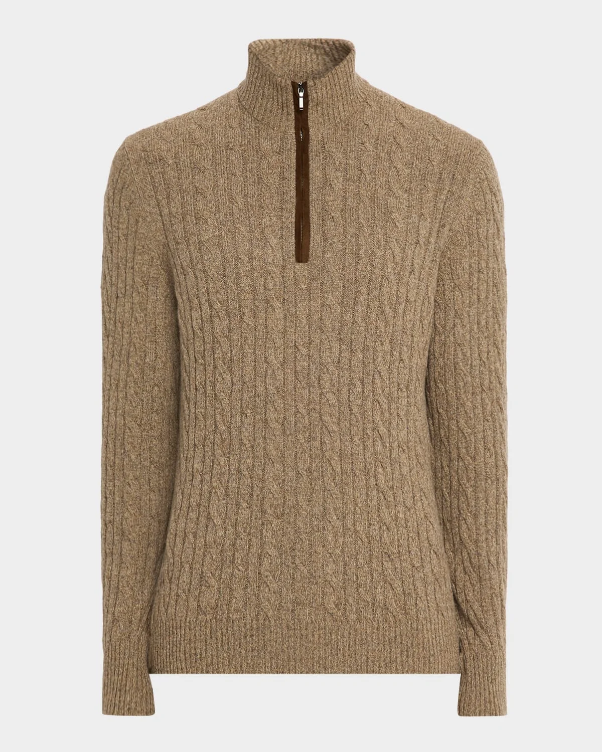 Cashmere Cable-Knit Sweater - 1