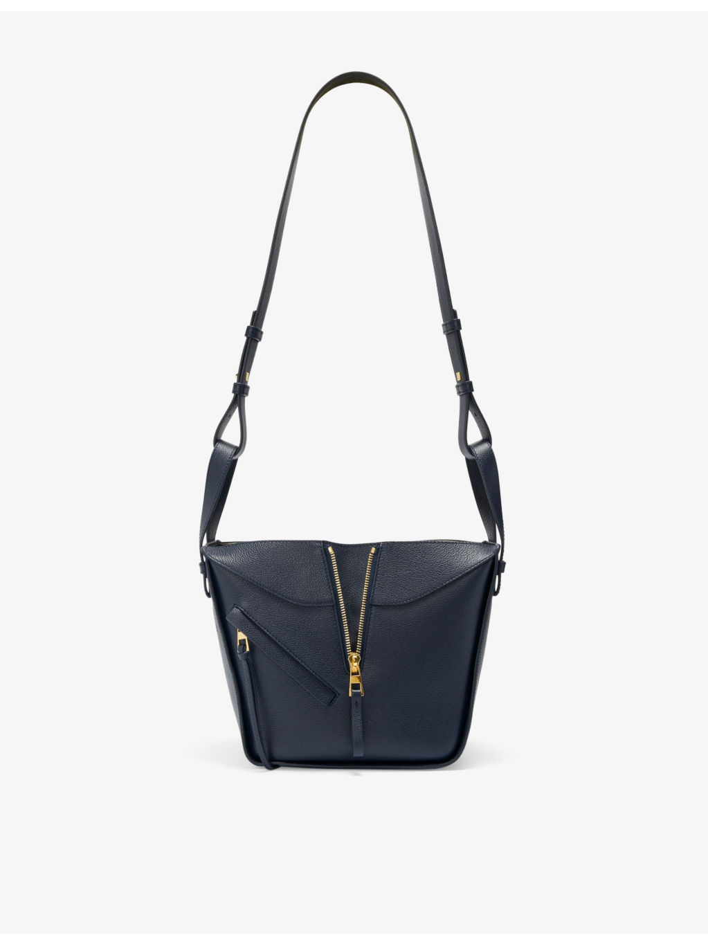 Hammock Compact leather top-handle bag - 6