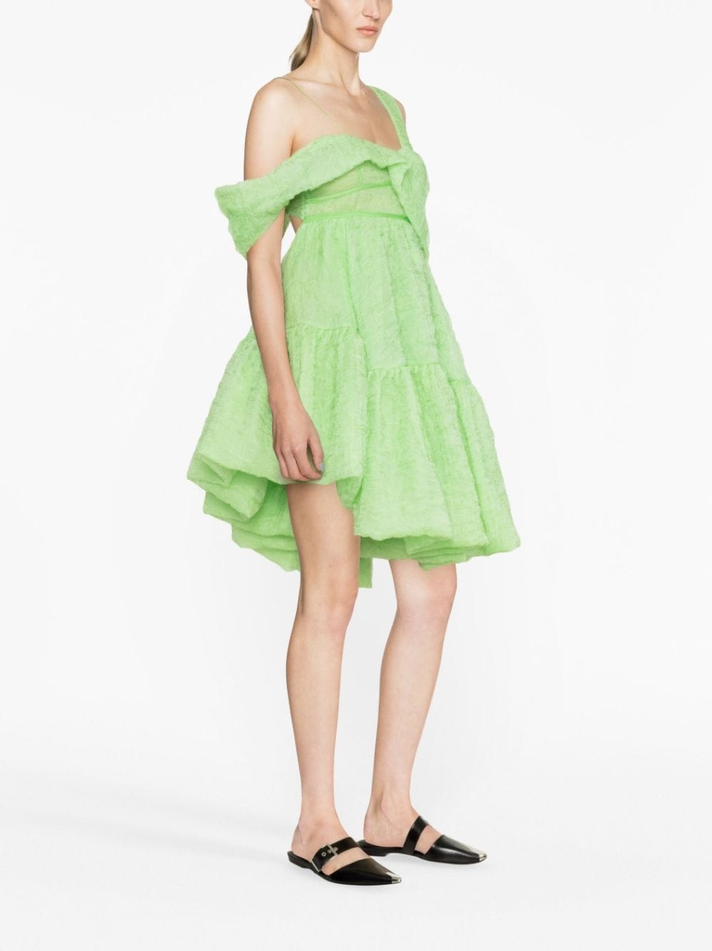 Soon draped asymmetric dress - 3