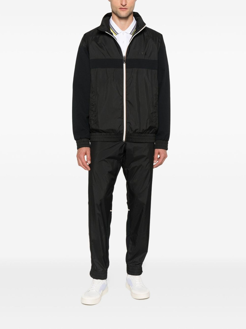 BOSS panelled zip-fastening trousers outlook