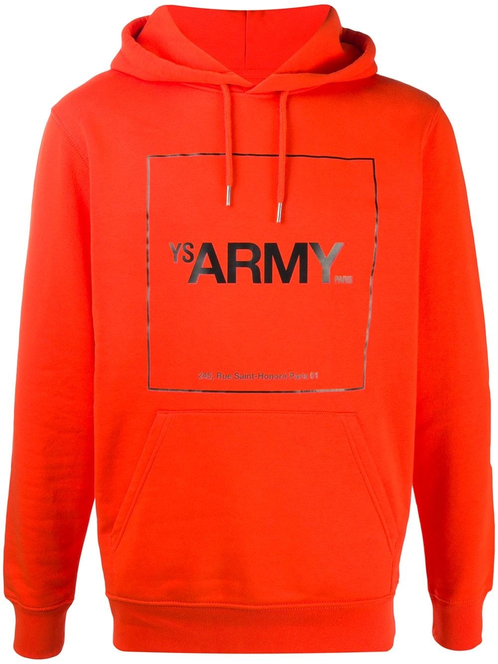 hooded logo sweatshirt - 1