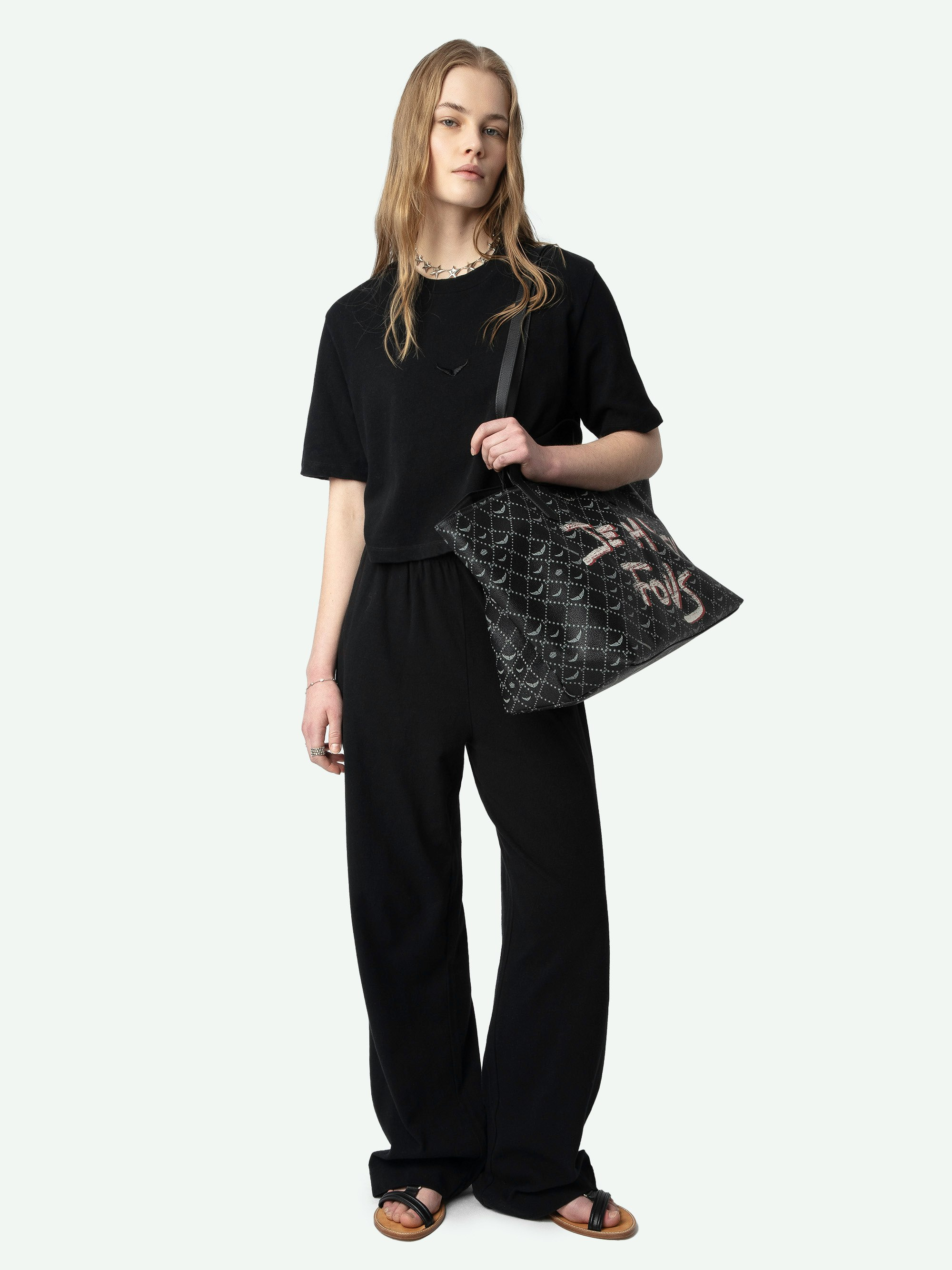 Clem Women's Black Linen Pants - 5