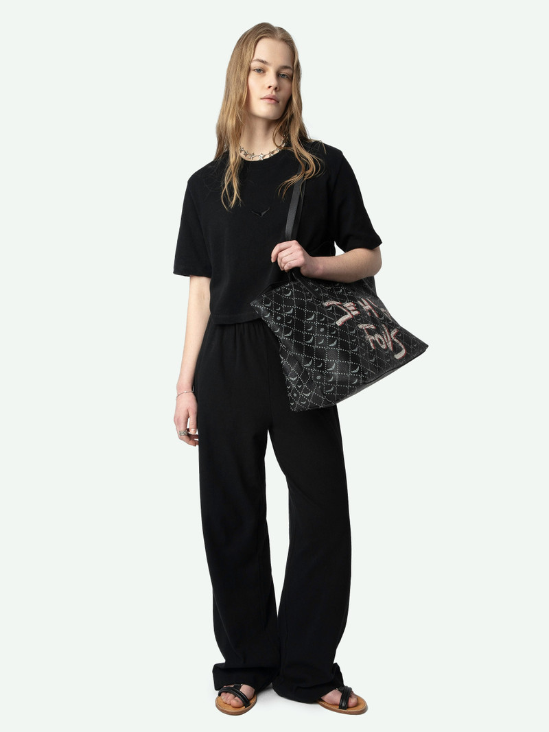 Clem Women's Black Linen Pants 5