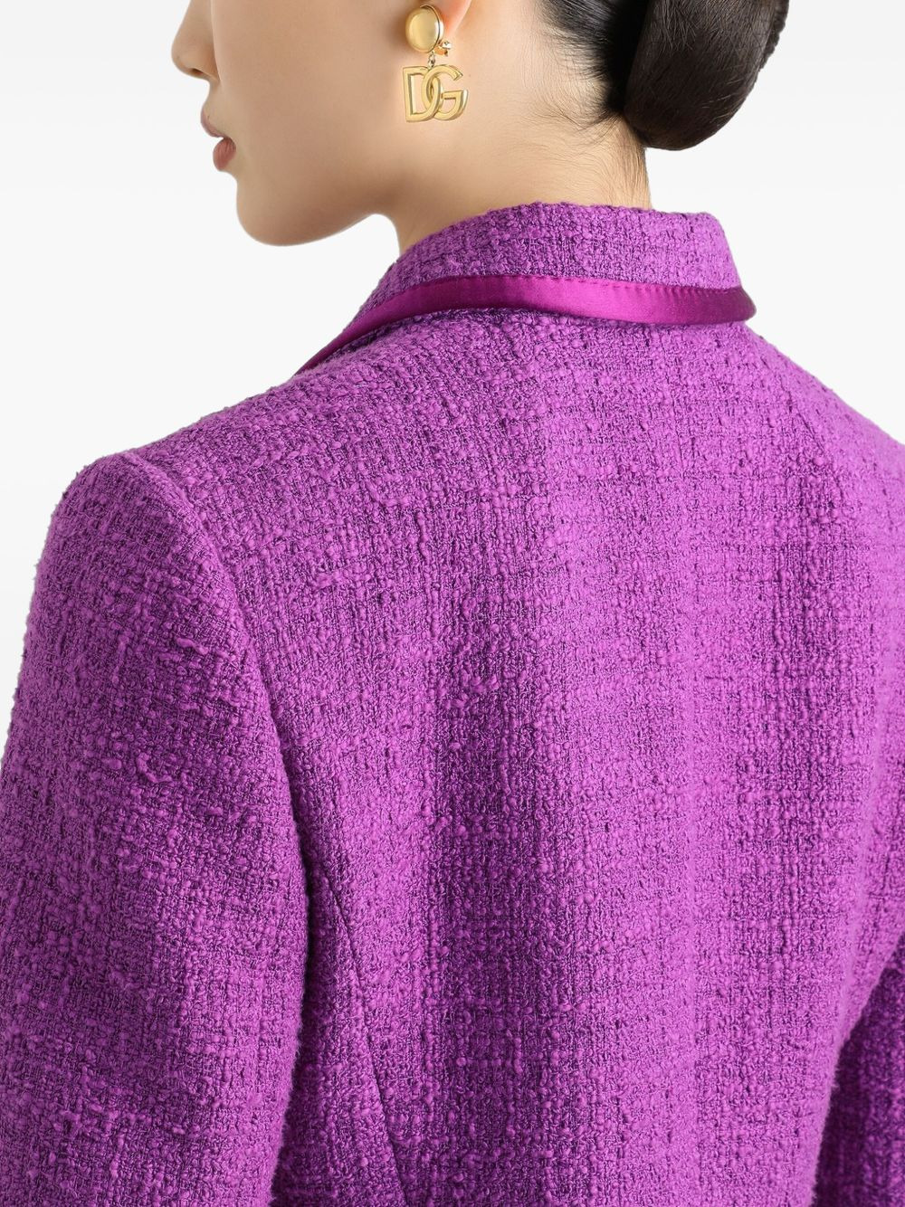 tweed blazer - 5