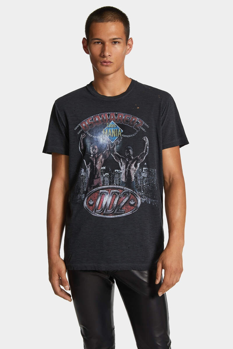 SUPERVINTAGE DYED CIGARETTE FIT T-SHIRT 3