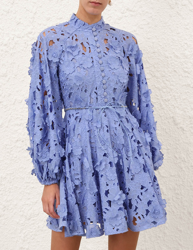 Zimmermann PATIENCE LONG SLEEVE MINI outlook