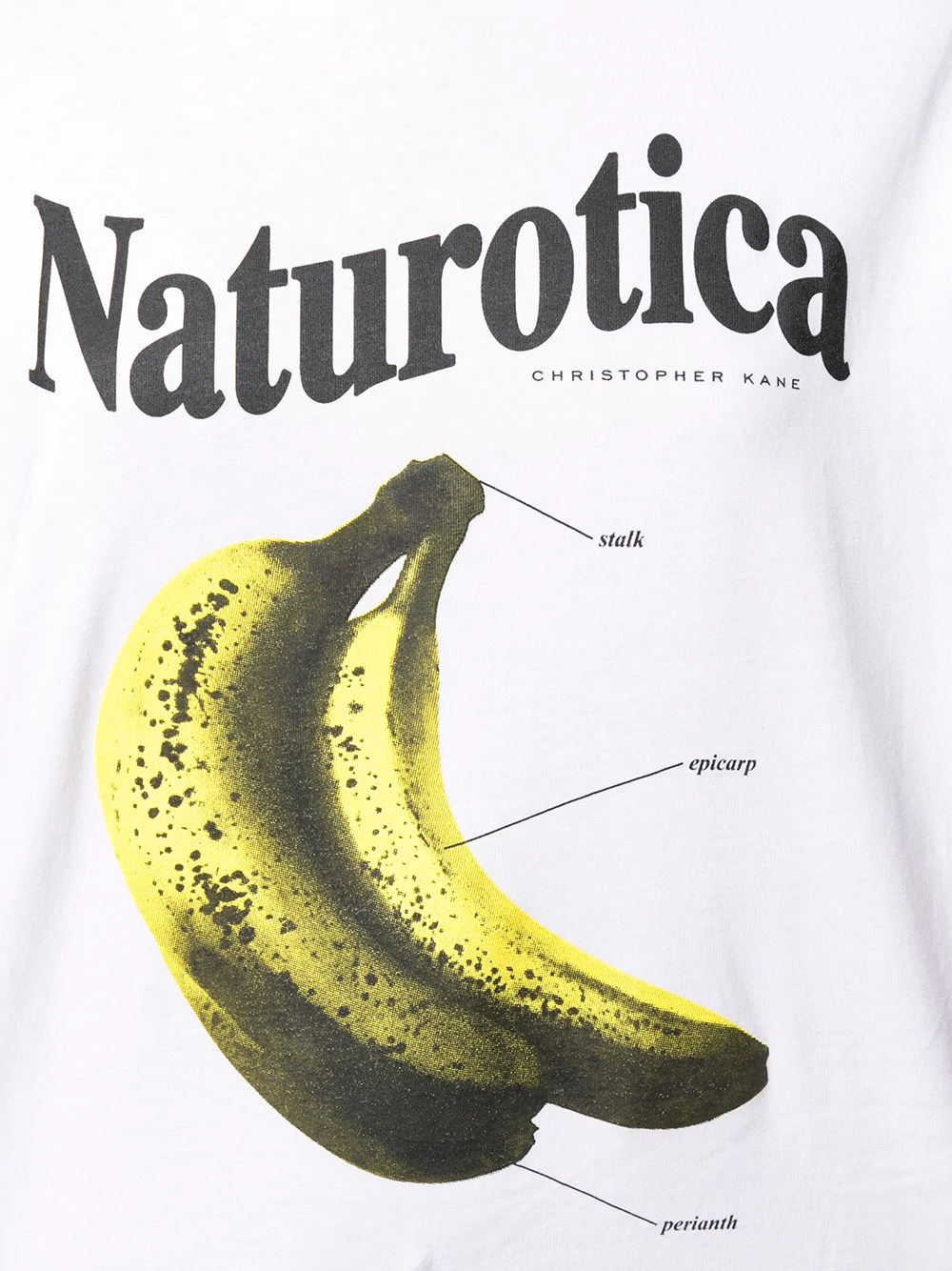 Naturotica banana print T-shirt - 5