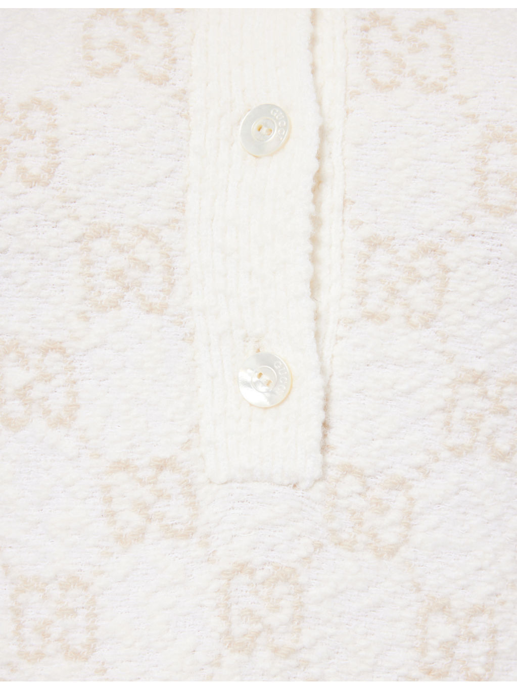 Polo Monogram Wool-Blend Mini Dress - 6