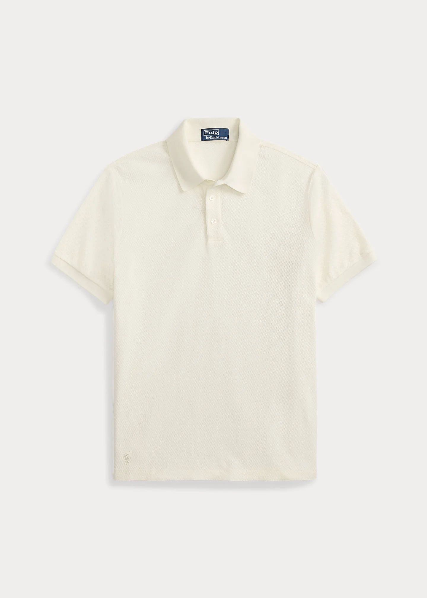 Pointelle Jersey Polo Shirt - 1