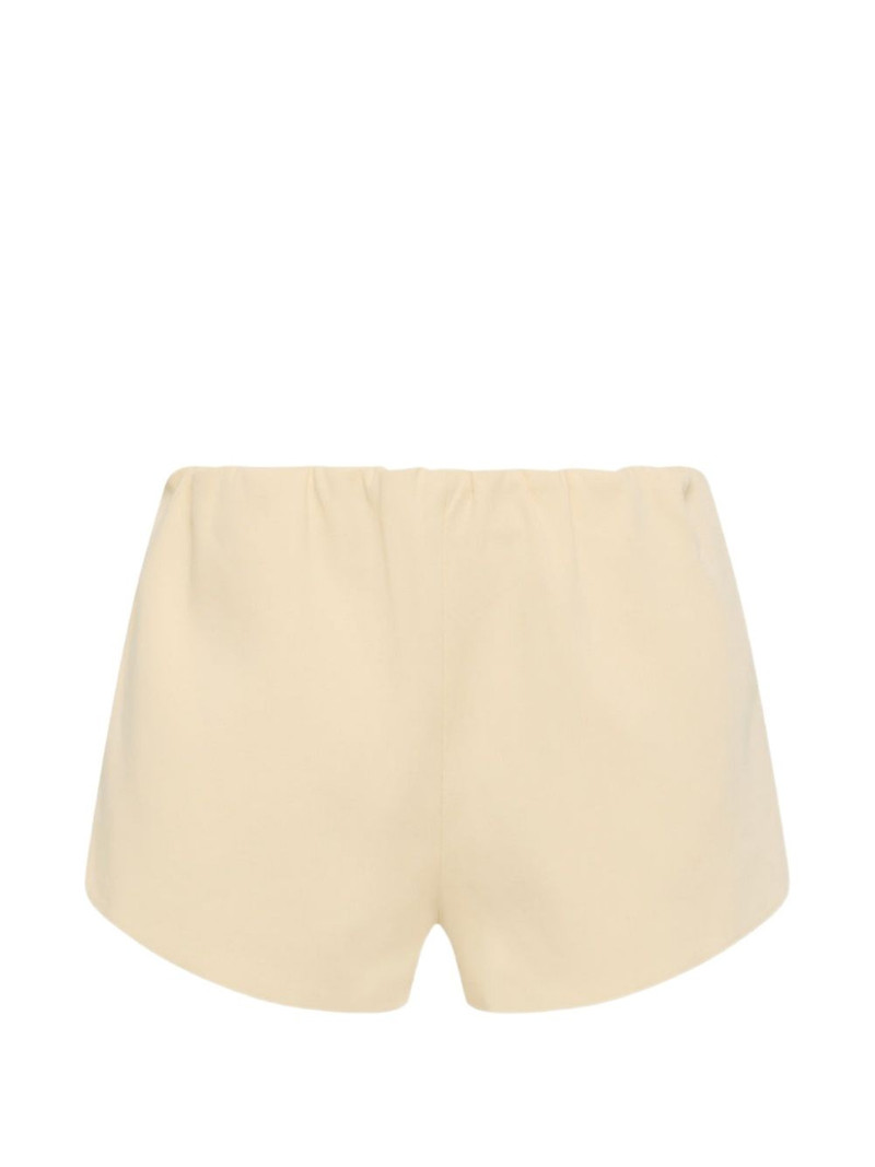 elasticised sabina mini shorts 1
