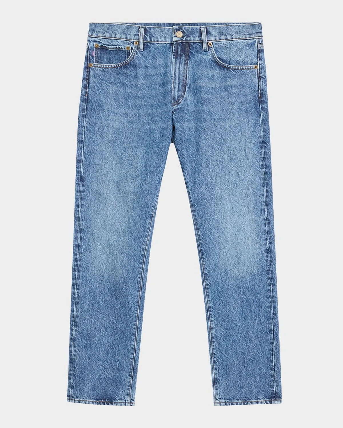 Men's Italian Denim Slim Fit Jeans - 1