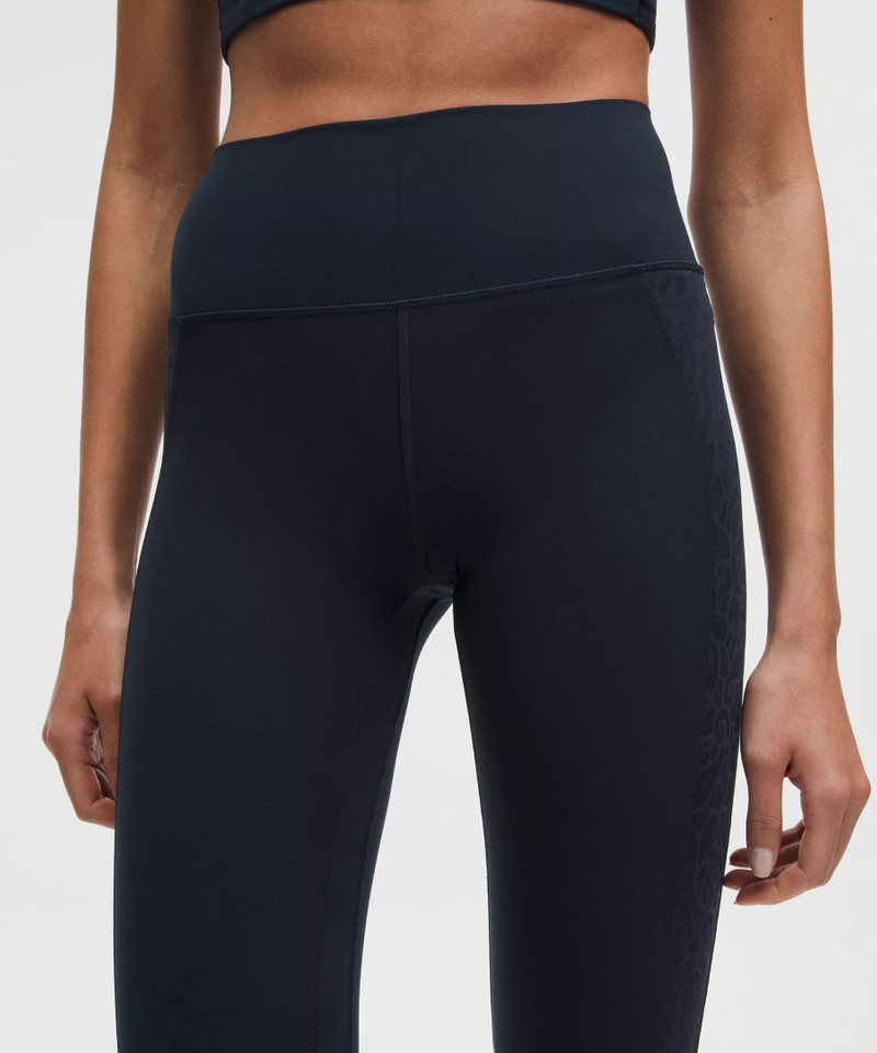 Paisley Lace Overlay Tight 25" 4
