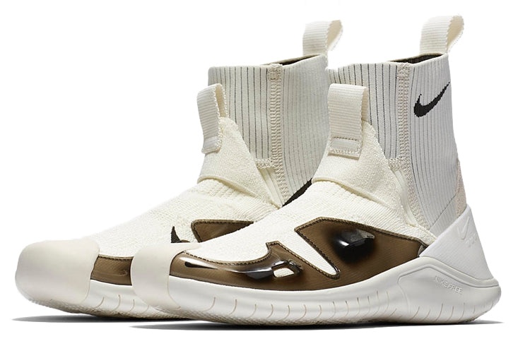 (WMNS) Nike Matthew M. Williams x Free Trainer 3 Flyknit SP 'Light Bone' AQ9201-100 - 3