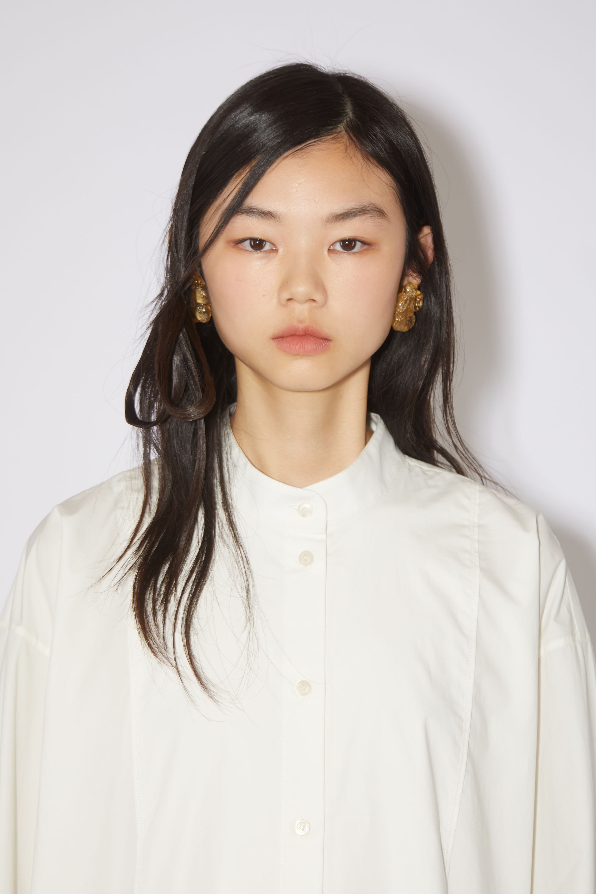 Shirt dress - White - 6