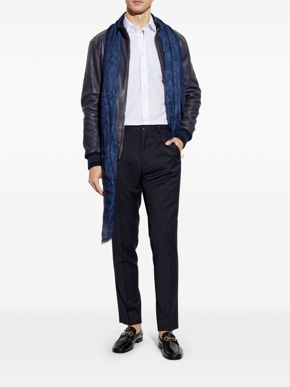 straight-leg trousers - 2