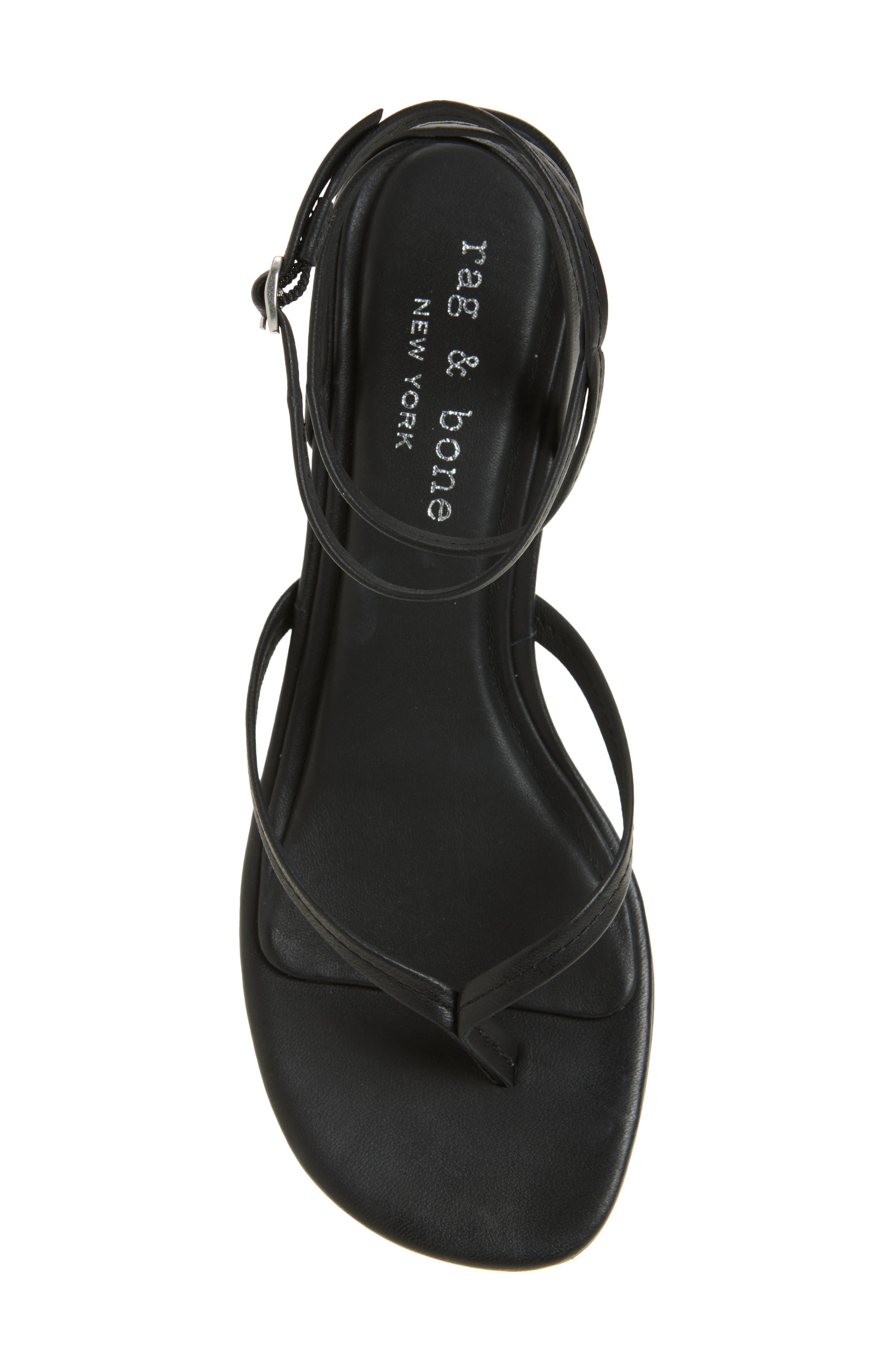 rag & bone Gemma Ankle Strap Sandal in Black at Nordstrom - 5