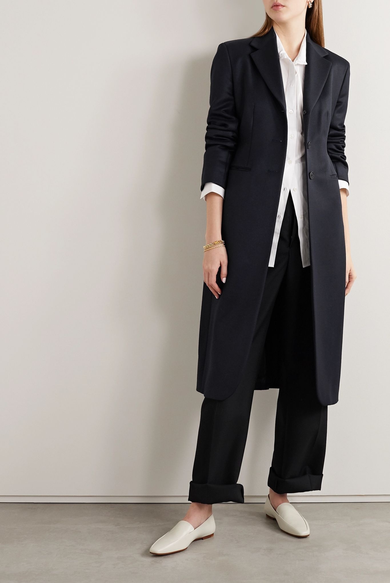 Panois wool-twill coat - 2