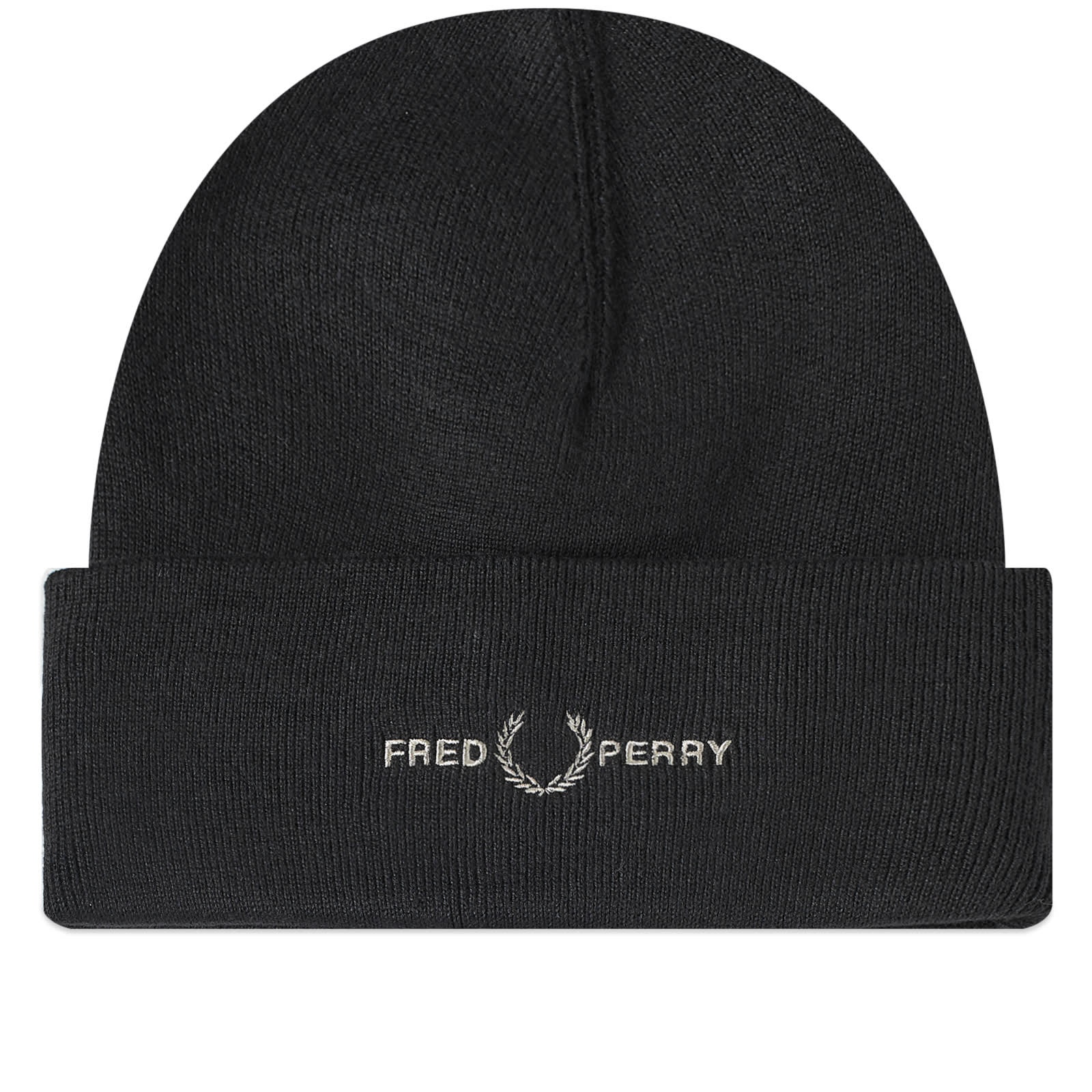 Fred Perry Logo Beanie - 1