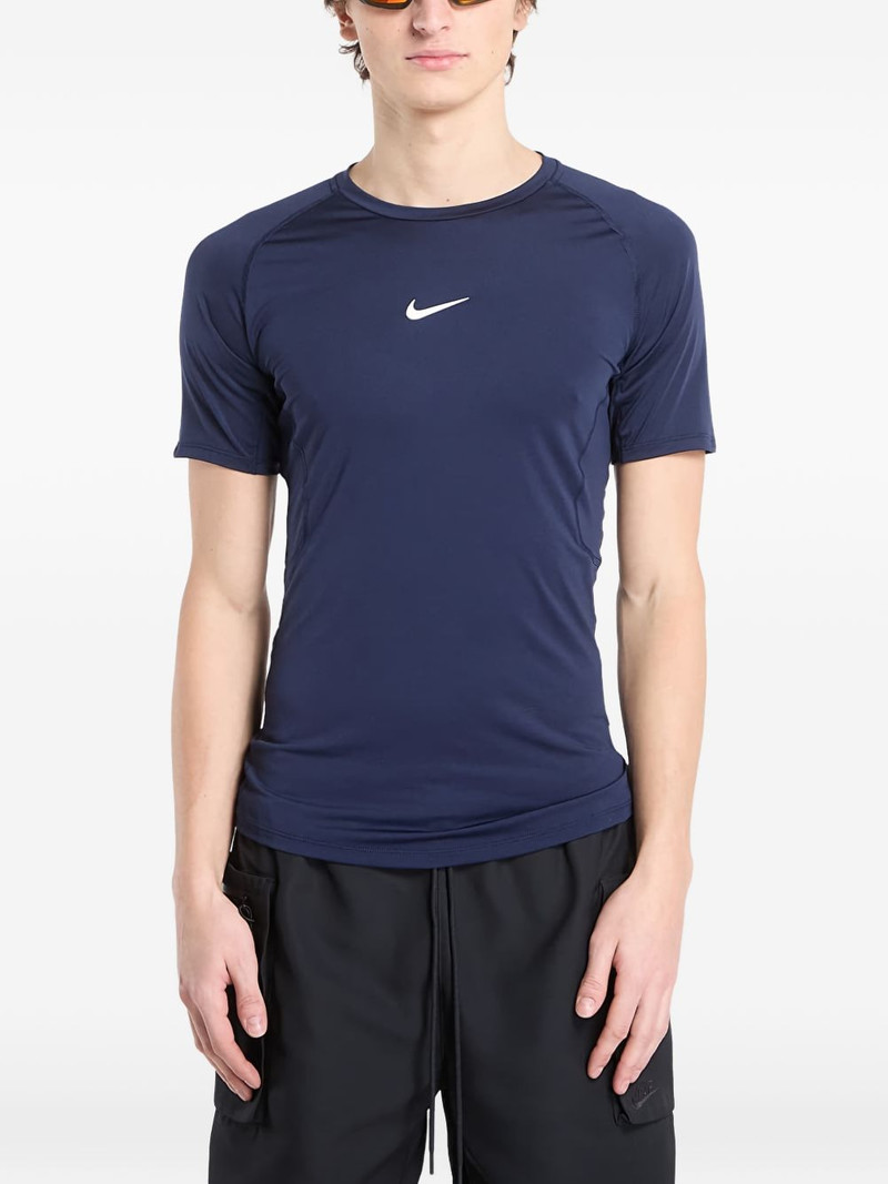 logo short-sleeved performance T-shirt 1