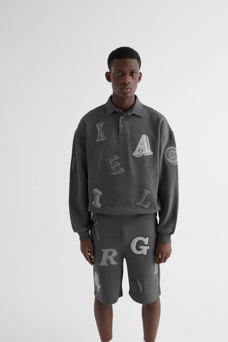 Axel Arigato Typo Polo Sweatshirt outlook