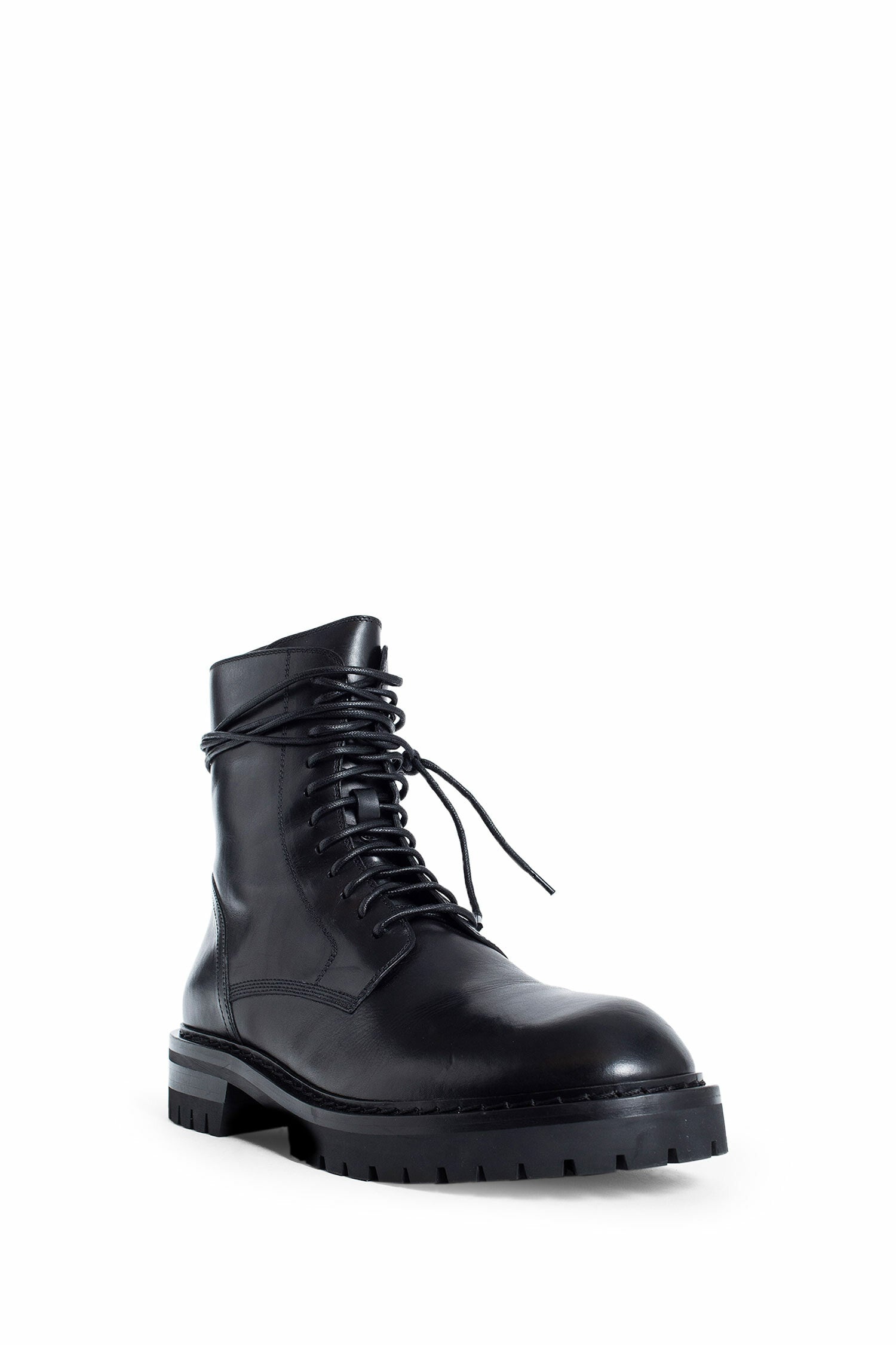 ANN DEMEULEMEESTER MAN BLACK BOOTS - 2